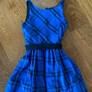 Polo by Ralph Lauren Plaid Fit-and-Flare Dress, size 12.